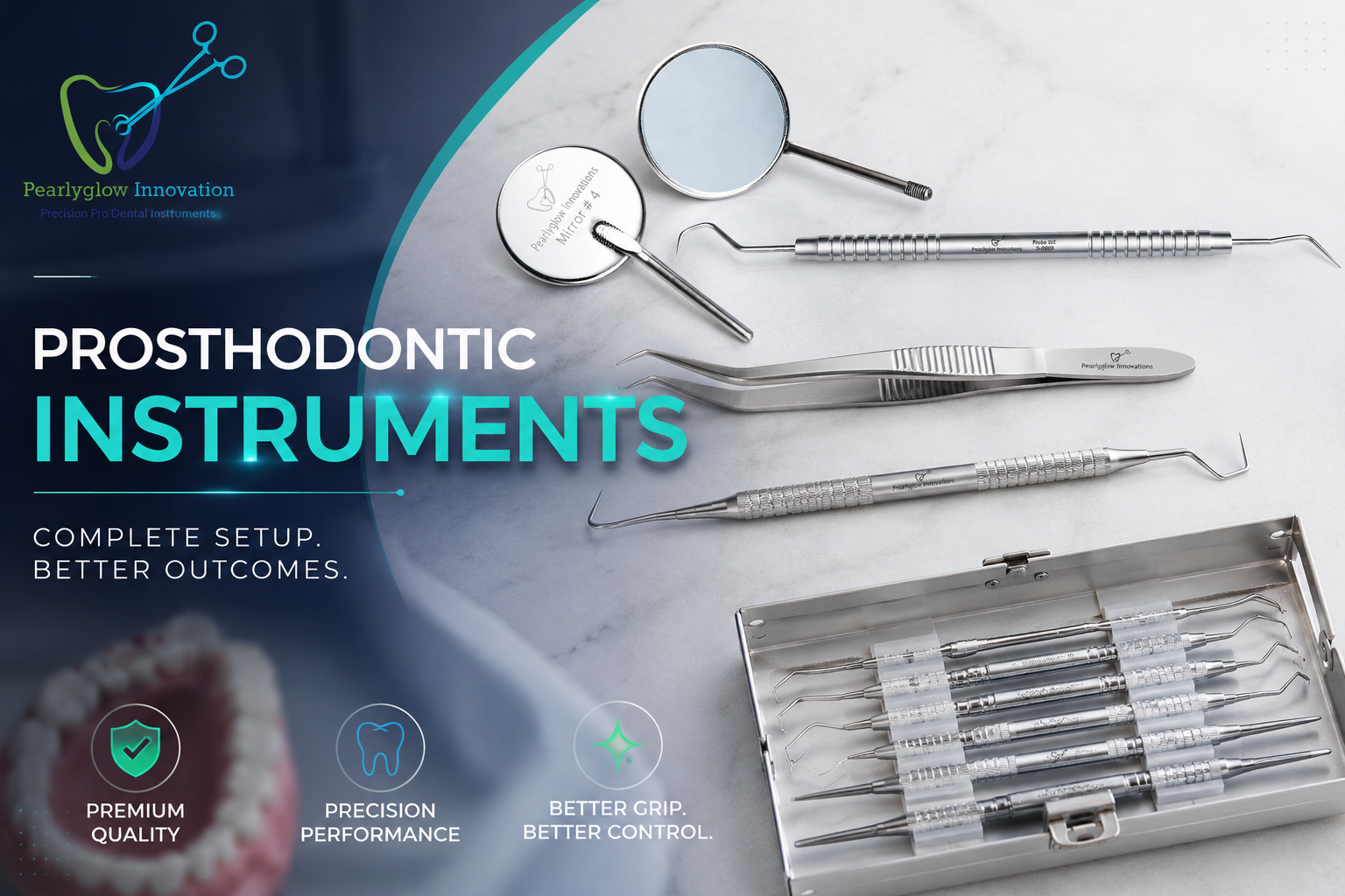 Complete Guide to Prosthodontic Instruments for Clinical Setup