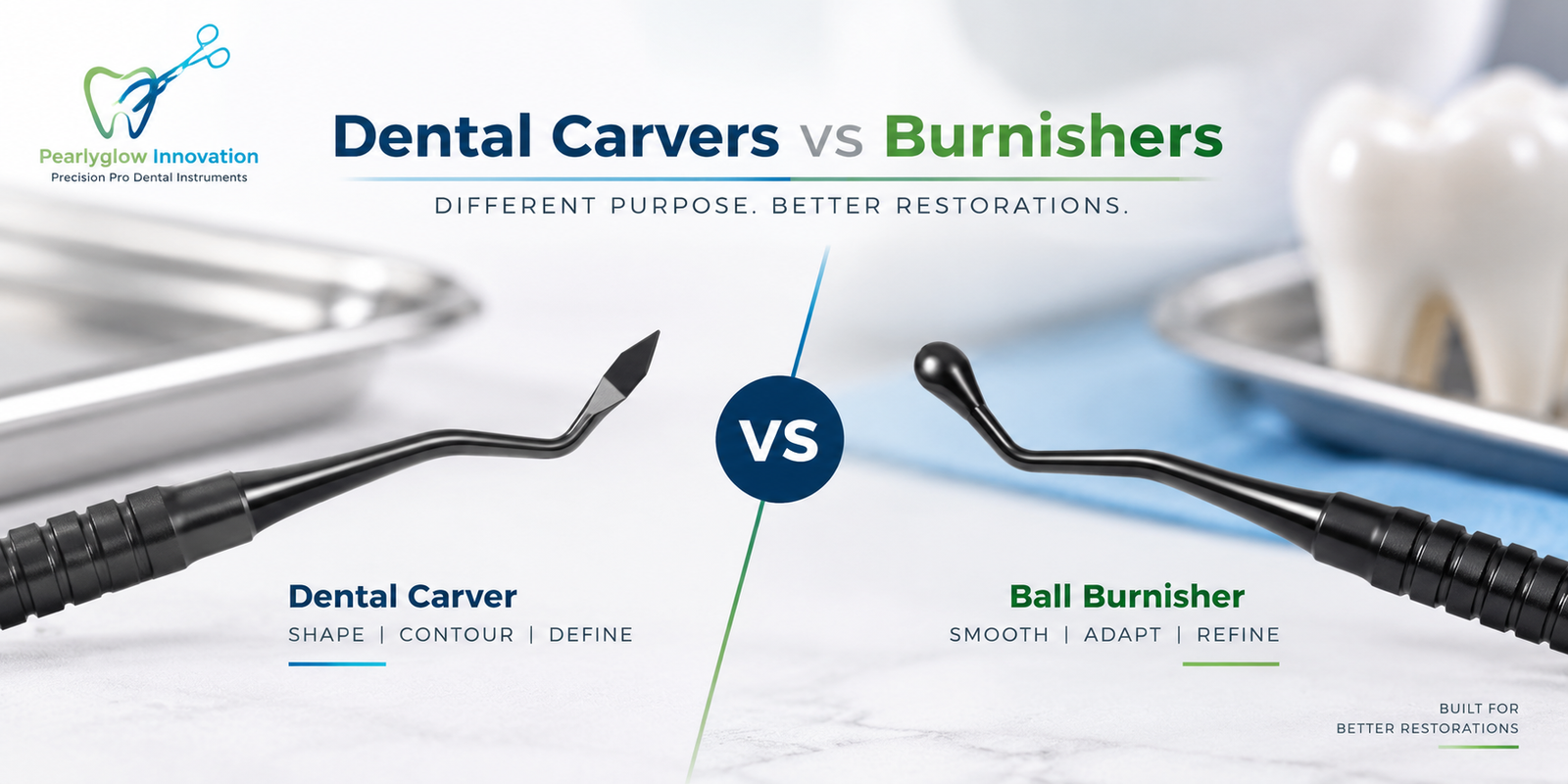 Dental Carvers vs Burnishers: Uses and Differences | PearlyGlow