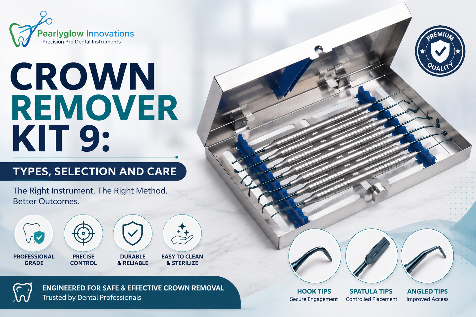 Crown Remover Kit 9: Types, Selection and Care