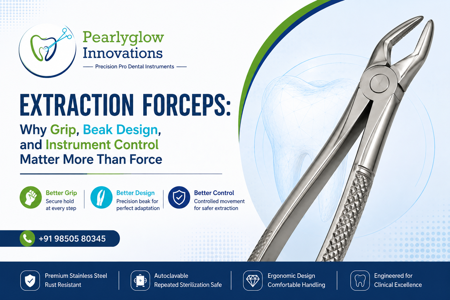 Extraction Forceps Buying Guide: Beak Fit, Grip, and Clinical Control