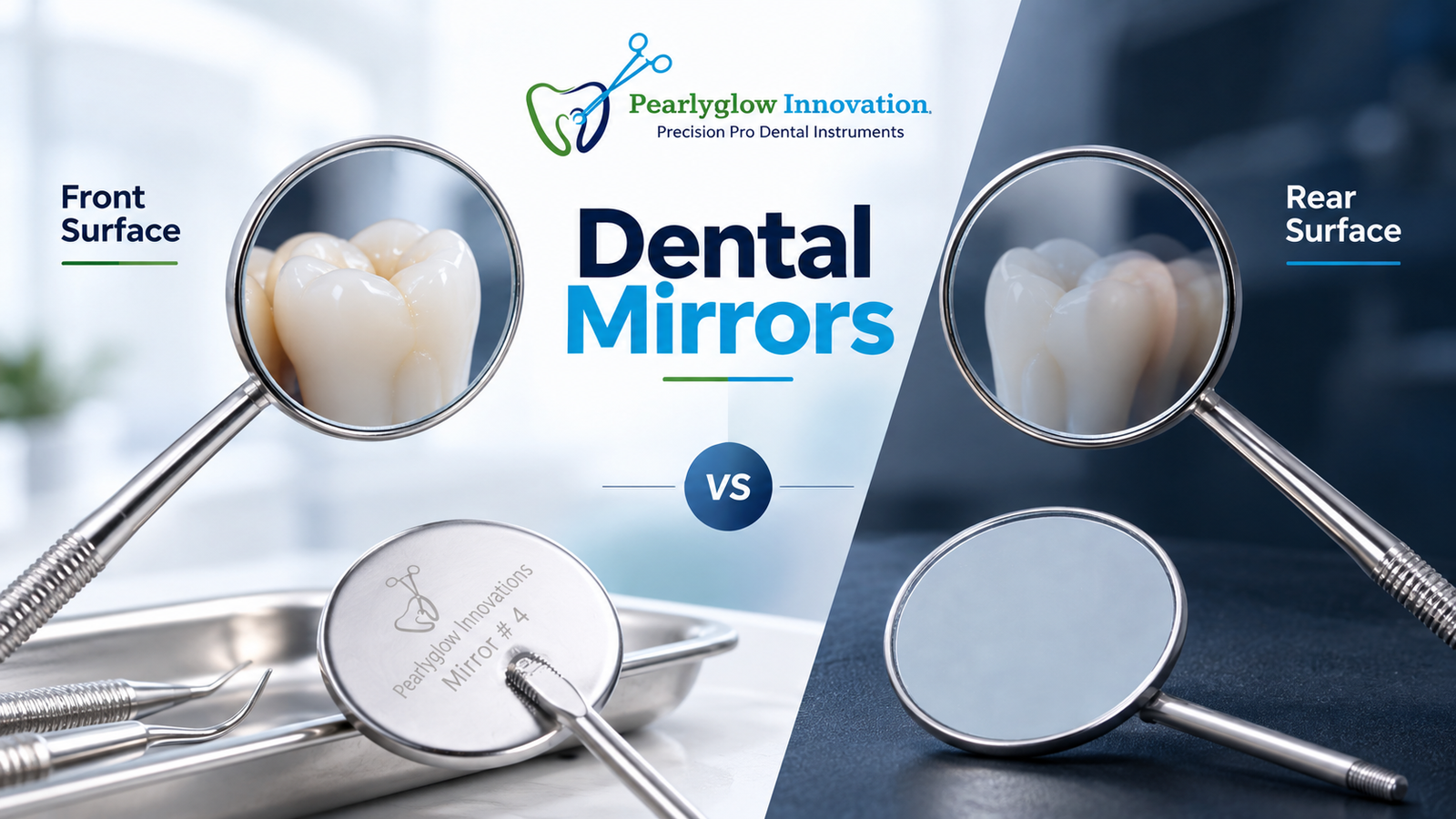 Front Surface vs Rear Surface Dental Mirrors: Which One to Choose