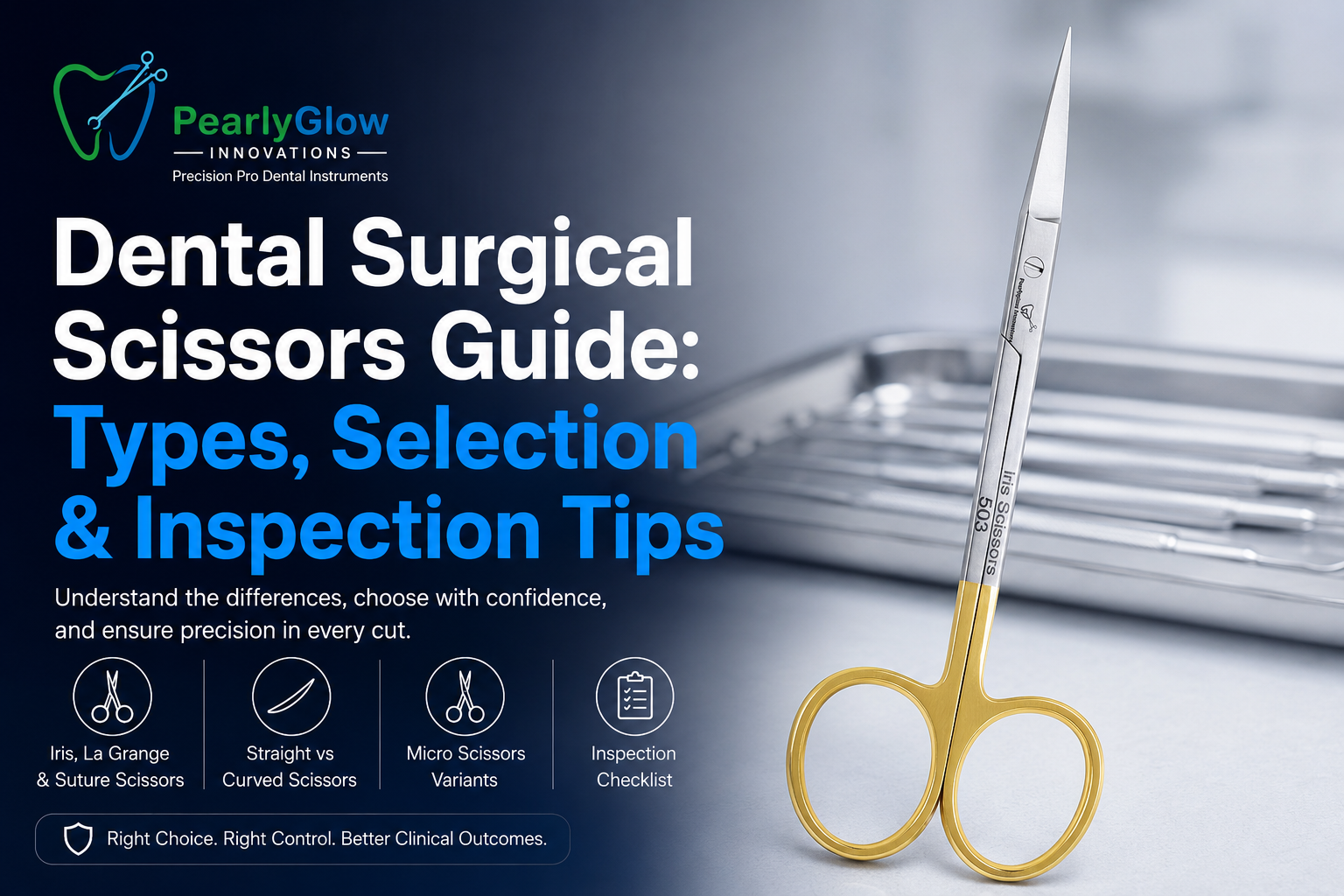Surgical Scissors and Micro Scissors: Straight, Curved and Suture Patterns
