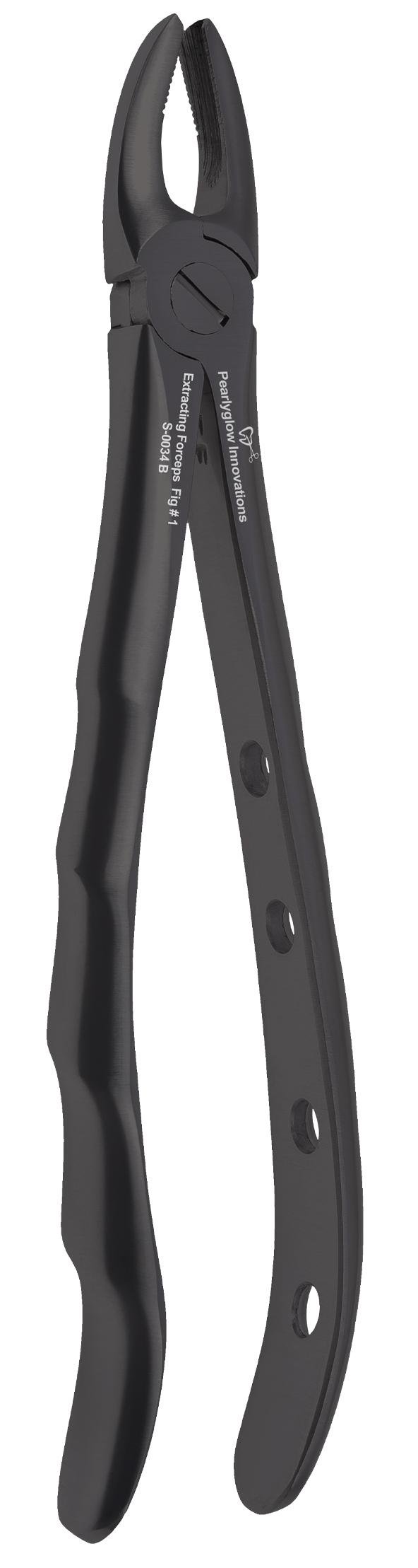Upper Incisors & Canines Forceps - Black Fig #1
