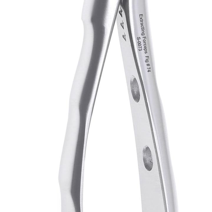 Lower Roots Extracting Forceps Fig. No #74