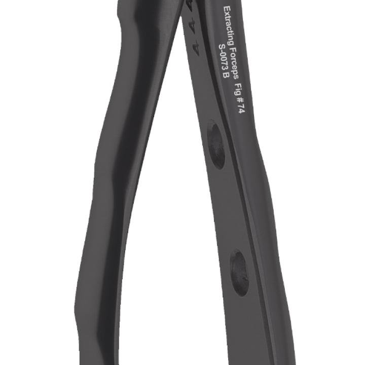 Lower Root Forceps - Black Fig #74 