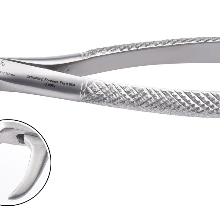 Lower Molar Cow Horn Forceps Fig #86A 