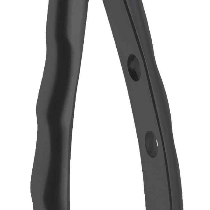 Upper Molar Cow Horn Left Forceps - Black Fig #90 