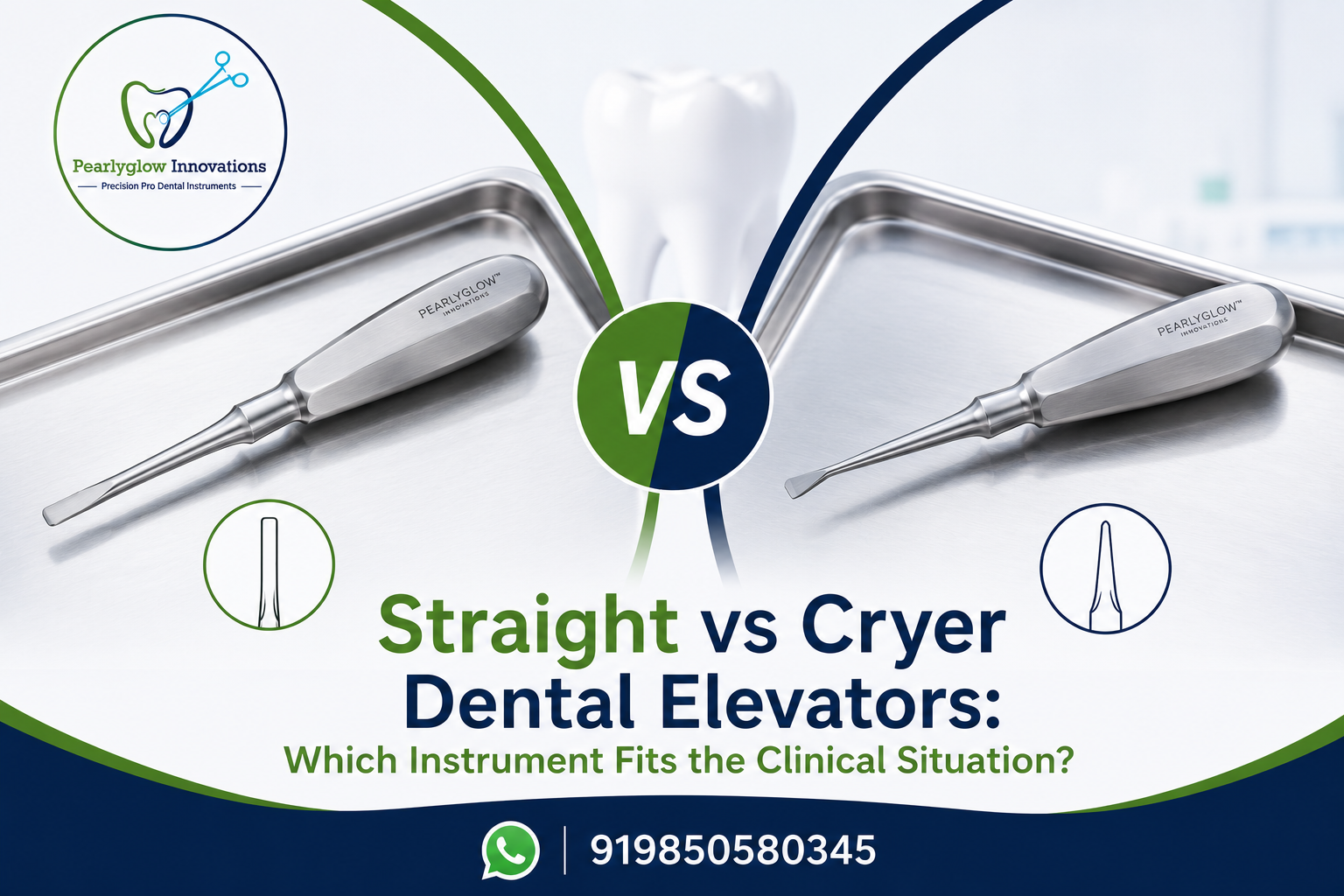 Straight vs Cryer Dental Elevators: Which Instrument Fits the Clinical Situation?.