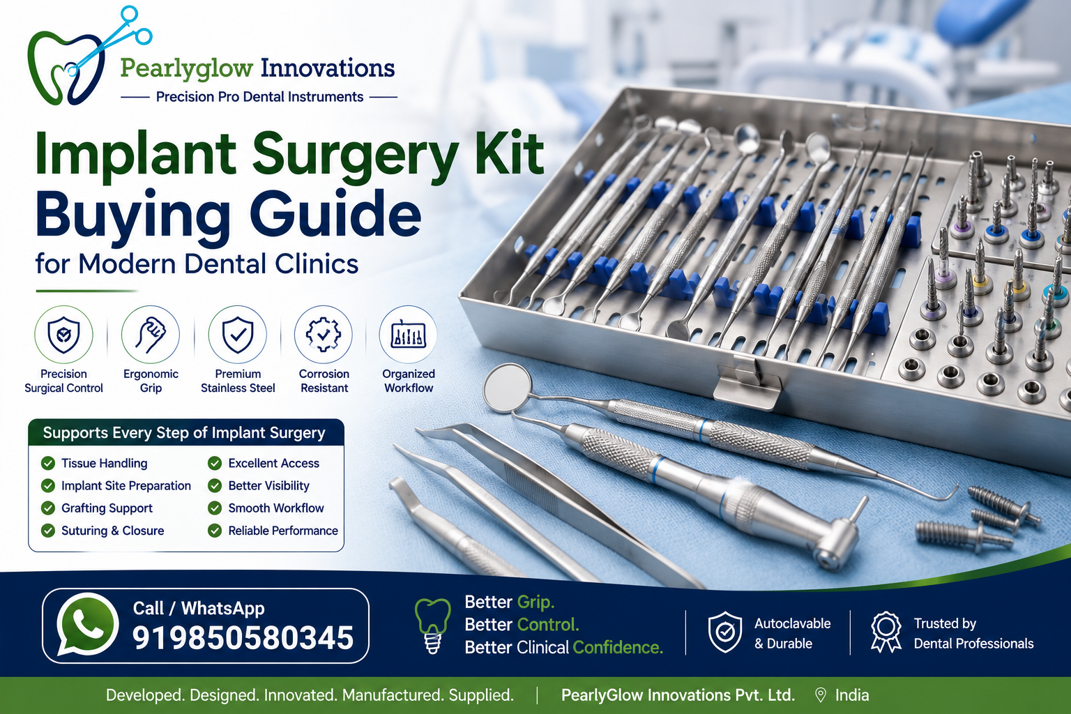 Implant Surgery Kit Buying Guide for Modern Dental Clinics